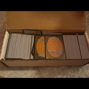 Box of magic cards